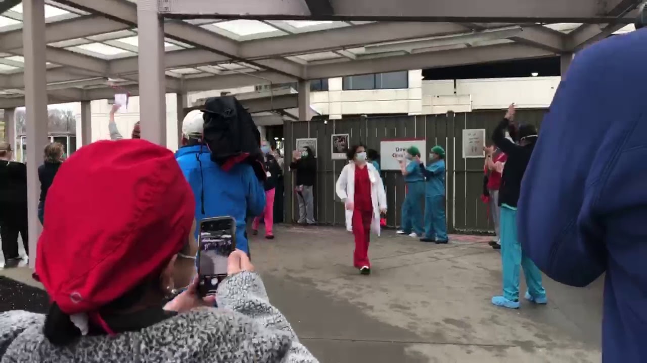 Upstate Medical University Nurses come to Stony Brook