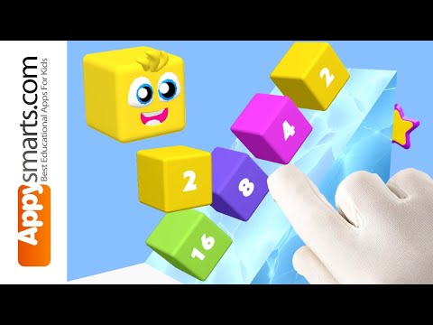 Happy Cubes 2048! 🧱 Adding by Twos and Building Cube Worlds!