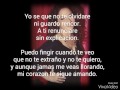 No te olvidaré - Gloria Estefan (letra)