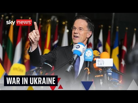 NATO foreign ministers arrive for meeting as Ukraine peace talks continue