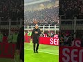 Pippo Inzaghi At The Curva Sud End ️ Shorts