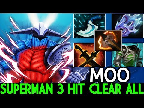 MOO [Sven] Superman 3 Hit Clear All Brutal Build 7.21 Dota 2
