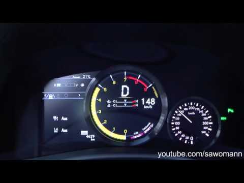 2017 Lexus GS F 477 HP 0-100 km/h, 0-100 mph & 0-200 km/h Acceleration