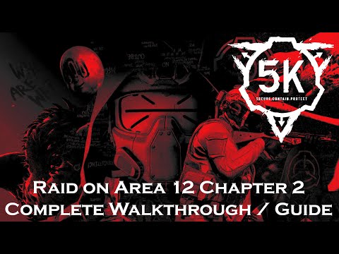 Complete Area 12 Chapter 2 Walkthrough / Guide || SCP 5K (v0.15)