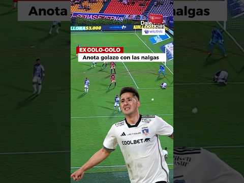 El delantero paraguayo Guillermo Paiva, ex Colo Colo, anota un gol con las nalgas! Pero… fue anulado
