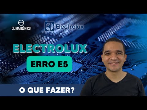 Vídeo: ELECTROLUX | ERRO E5: 9 passos práticos para resolver