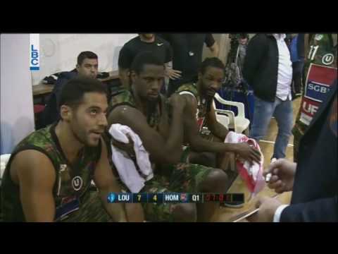 Lebanese Basketball League 2016 2017 - Louaize vs Homenetmen