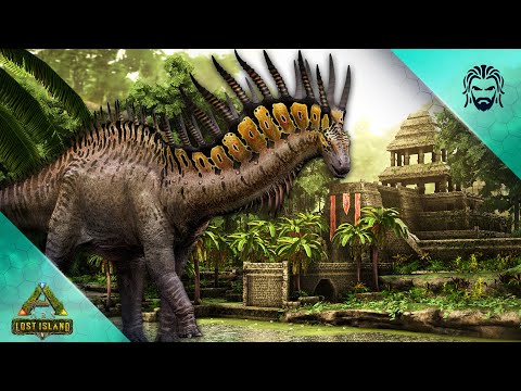 New ARK Map & Dinos Announced! Amargasaurus + Lost Island Map Reveal! - ARK Lost Island Free DLC
