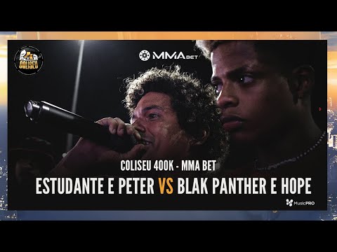 BLACK PANTER (SP) E HOPE X ESTUDANTE E PETER DO BUSÃO (ES) - 2° FASE - EDIÇÃO MMA BET