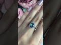 Серебряное кольцо с мистик топазом 2.023ct