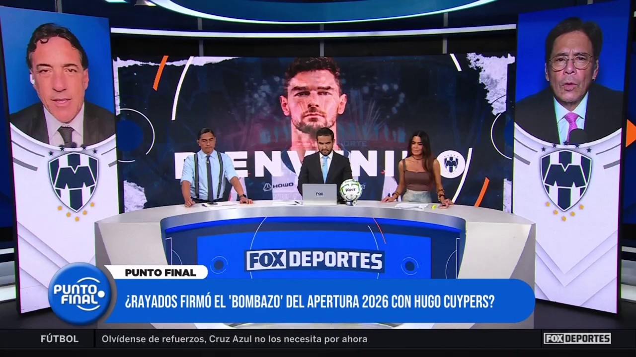 🤠 HUGO CUYPERS llegó a MONTERREY, ¿el GOLEADOR que necesita RAYADOS? | Punto Final