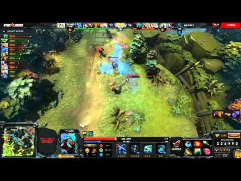 [Bloodbath] Newbee vs HGT (Starladder X China - Group Stage) - LD & Blaze