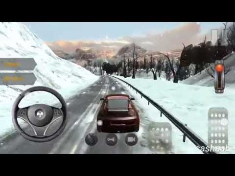 winter traffic car driving обзор игры андроид game rewiew android.