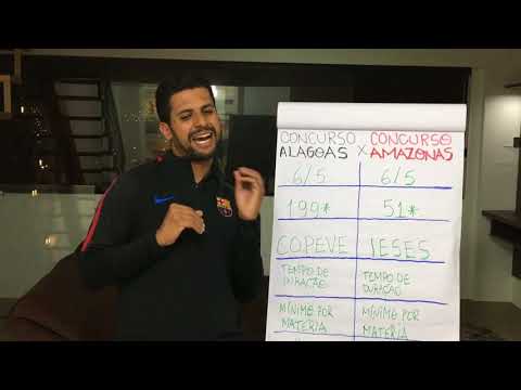 PROVA de ALAGOAS x AMAZONAS!!! 6 DICAS para você escolher qual prova fazer!