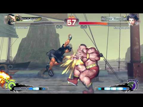 SSF4AE Ranked N.A.: HI IM M4RK (Zangief) VS Kneeqrowp1z (Makoto)