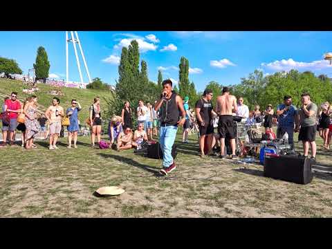 BASS BBX - Mexican Beatbox Champion live at Mauerpark in Berlin / Sony RX10M4, Rode VMPR+
