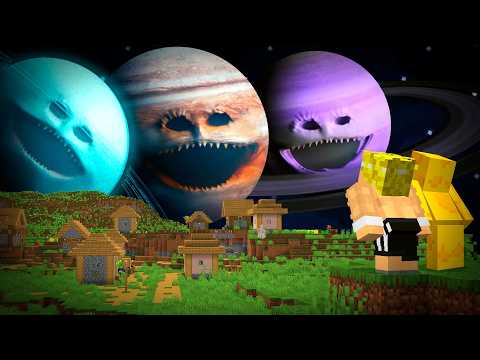 Sobreviví al SITEMA SOLAR DEVORAMUNDOS en Minecraft...