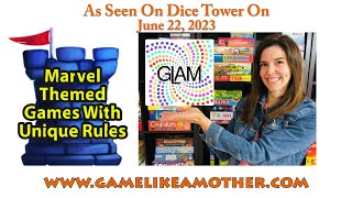Marvel Themed Games with Unique Rules - Dice Tower Segment