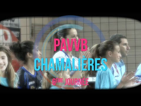 PAVVB - Chamalières - 6ème journée de LAF - Saison 2015-2016