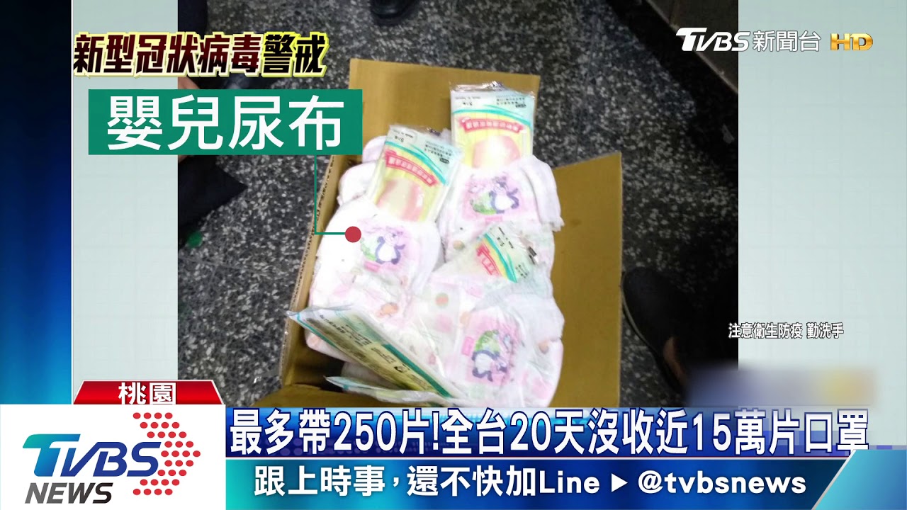 全沒收! 台商攜「2千多片口罩」欲飛北京