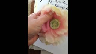 Magnetic flower filing