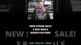 HUGE NEW Steam Sale Sale 3 RPG Games Worth Buying!
