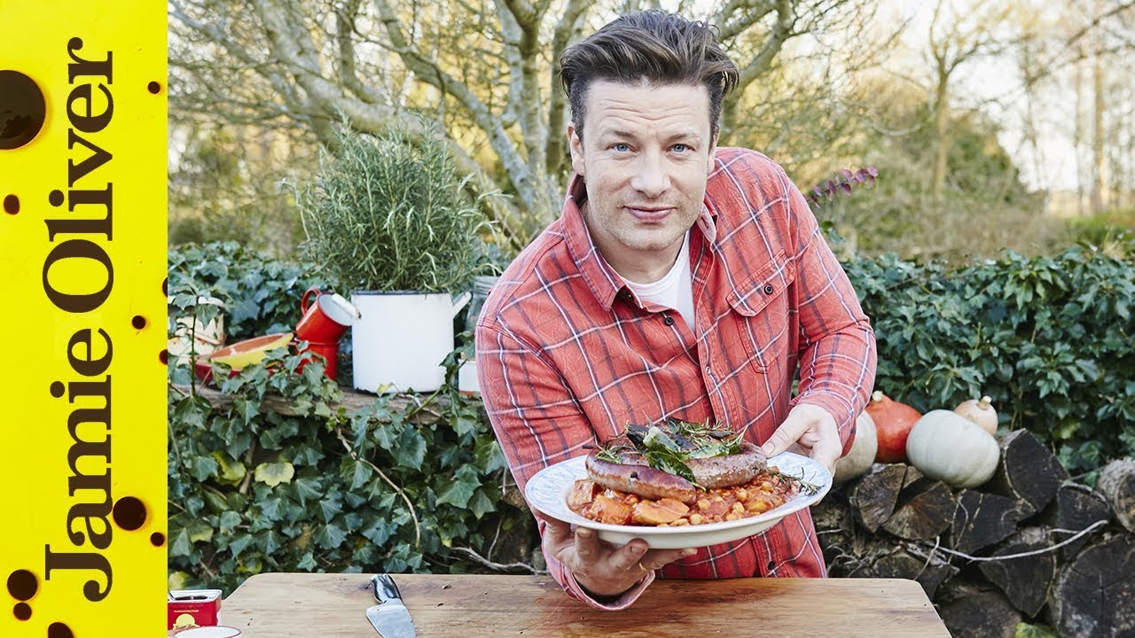 Perfect sausage casserole: Jamie Oliver