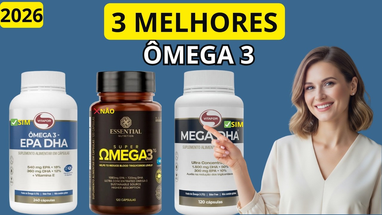 Miniatura da avaliação em vídeo de Suplemento Omega 3 Daily 900 Óleo de Peixe 75 Softgel