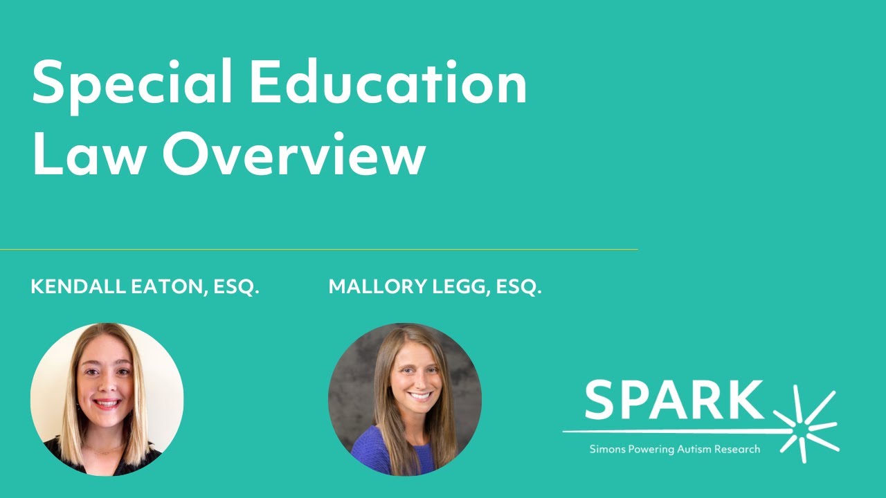 Special Education Law Overview