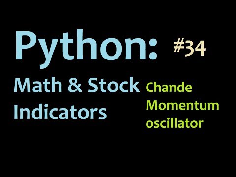 Python Mathematics and Stock Indicators Intro
