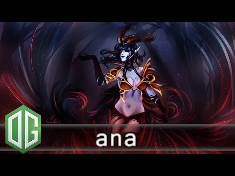 OG.Ana Queen of Pain Gameplay - Ranked Match - OG Dota 2.