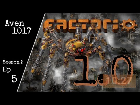 Factorio 1.0  Ep 5 - Train station - Let's Play, Gameplay