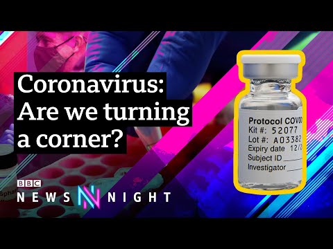 冠狀病毒。牛津大學疫苗突破性進展，封鎖後計劃揭曉 - BBC Newsnight (Coronavirus: Post-lockdown plans revealed as Oxford vaccine breakthrough announced - BBC Newsnight)