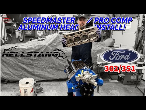 SBF Aluminum Head INSTALL Part 1: Head studs, Dual valve springs & Head Gaskets- STEP BY STEP!