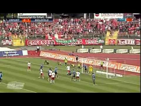 MDR:  Rot-Weiß Erfurt - DSC Arminia Bielefeld 25.08.2012 ( 0 - 2 )
