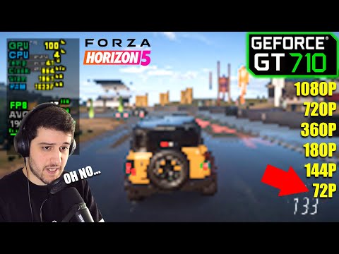 GT 710 | Forza Horizon 5 - Is It Playable?!?