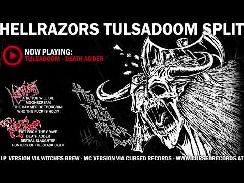 Hellrazors / Tulsadoom - HELLTULSARAZORDOOM (Split) preview 2017