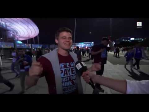 Chess Grandmaster Magnus Carlsen sings Dimitri Payet song in Euro 2016.