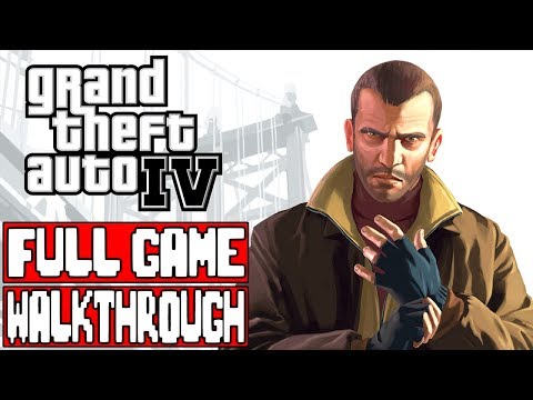 GRAND THEFT AUTO 4 Full Game Walkthrough - No Commentary (GTA 4 Full Game Walkthrough)