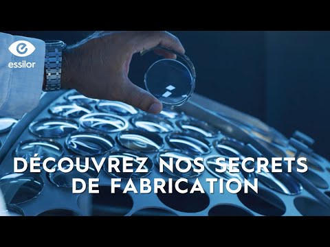 Comment est fabriqué un verre de lunettes chez Essilor