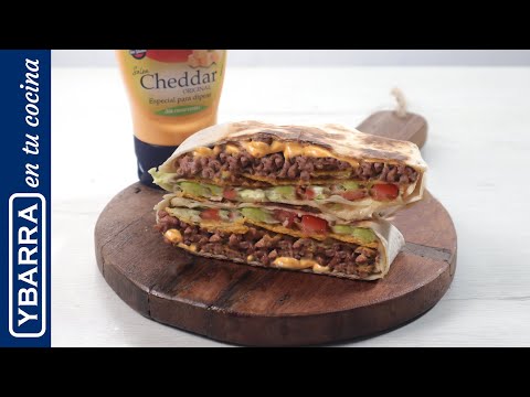 Wrap crujiente - Recetas fáciles