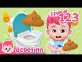 EP123 Poo Poo Song Bebefinn Healthy Habits Nursery Rhymes For Kids