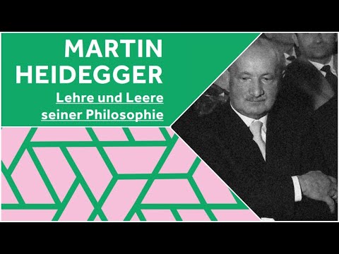 Philosophisches Gespräch: Martin Heidegger - Lehre und Leere seiner Philosophie