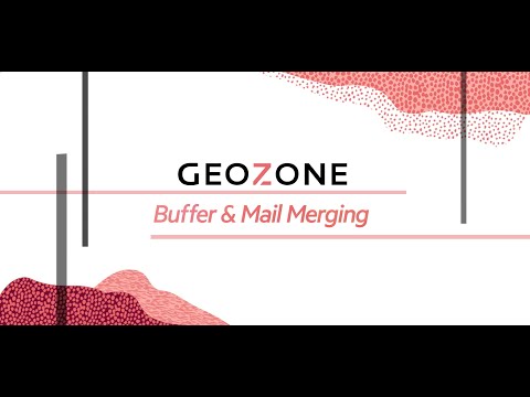 Geozone Buffer Mail Merging Fuctionality