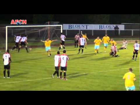 AFC Hornchurch 1 Canvey Island 2 (23 Aug 11) - Heale goal
