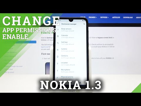How to Manage App Permissions in NOKIA 1.3 – Change App Permissions