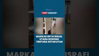 Video Tentara Israel Kalang Kabut saat Drone Hizbullah Hantam Markas IDF di Galilea
