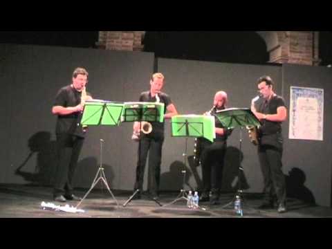 Atem Sax Quartet - P. Glass - Mov. III