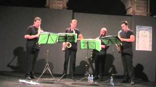 Atem Sax Quartet - P. Glass - Mov. III