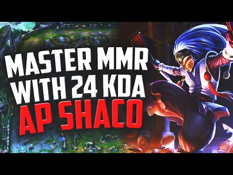 24KDA IN MASTER MMR ON AP SHACO | Road to Challenger